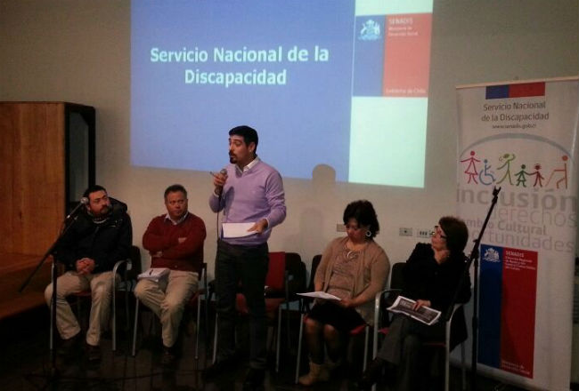 Director Nacional en Encuentro Regional de la Discapacidad en región de Aysén