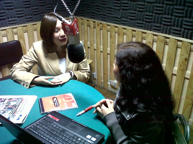 Directora regional, Vanessa Valdés, en entrevista en el programa 