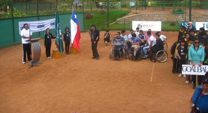 Deportistas en las Paralimpiadas Teletón-UTS 2011