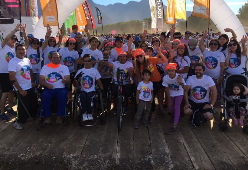 En Pucón se realiza corrida inclusiva