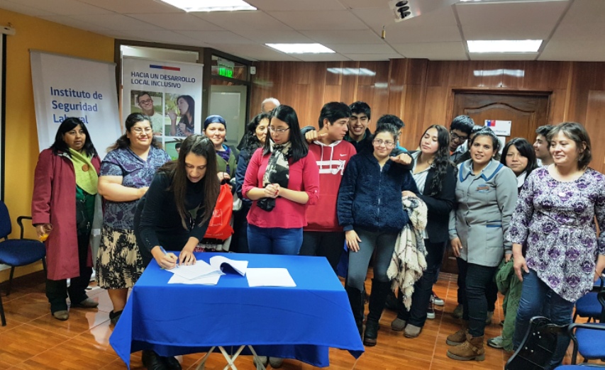 En la Araucanía SENADIS y el ISL firman importante convenio para promover la inclusión social