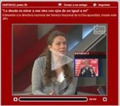 La Directora Nacional del Senadis en CNN Chile