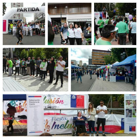 En La Araucanía realizan  Fiesta de la Inclusión
