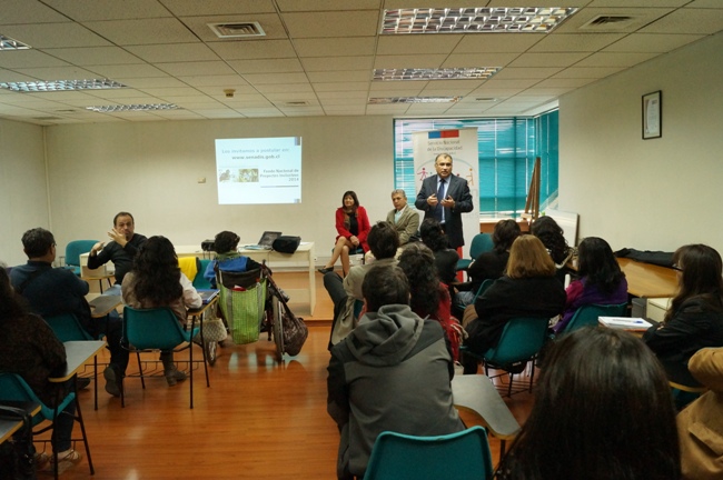 Senadis Arica realiza difusión del Fondo Nacional de Proyectos Inclusivos 2014