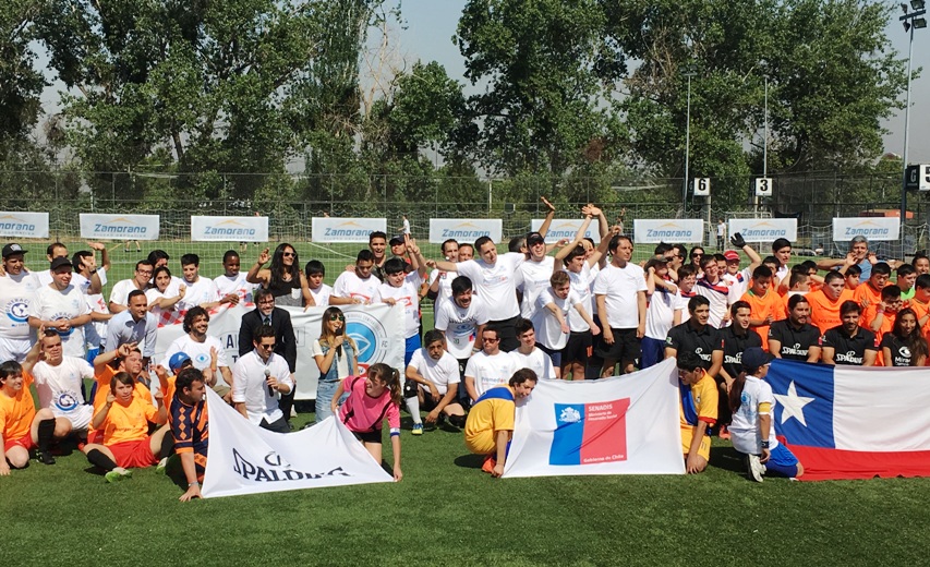 Miradas Compartidas junto a Senadis inauguran Campeonato de Fútbol Inclusivo