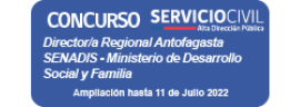 Concurso ADP Director/a Regional de Antofagasta Servicio Nacional de la Discapacidad
