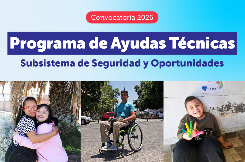 Convocatoria 2026, Programa de Ayudas Técnicas Subsistema de Seguridades y Oportunidades