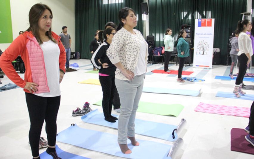 Se inicia proyecto “Yoga en el Jardín Infantil” en el Biobío.