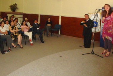 Directora Nacional del Senadis y Jefa de Gabinete del Servicio en Encuentro Regional en Rancagua.