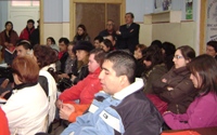En la fotografía aparecen las personas que participaron en el taller de formulación de proyectos.