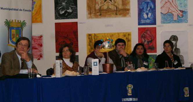 Director Regional del Senadis participa durante el Foro de la Discapacidad en la comuna de Concón.