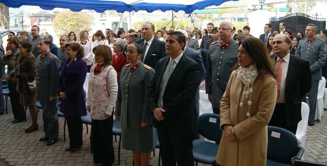 Directora Regional del Senadis durante la ceremonia de aniversario.