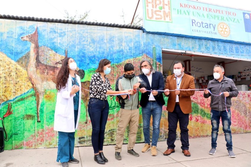 En el Hospital Provincial del Huasco se Fortalece iniciativa de Quiosco Terapéutico, gracias a financiamiento de Senadis Atacama
