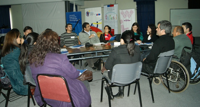 Participantes de la Jornada Regional del PLANDISC en Coquimbo.