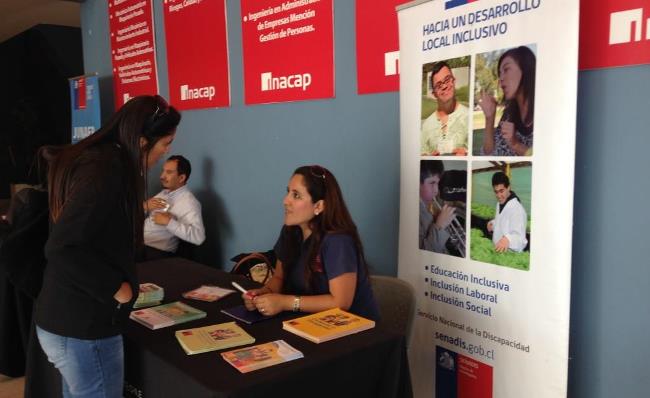 SENADIS Antofagasta participa en Feria Inclusiva de INACAP
