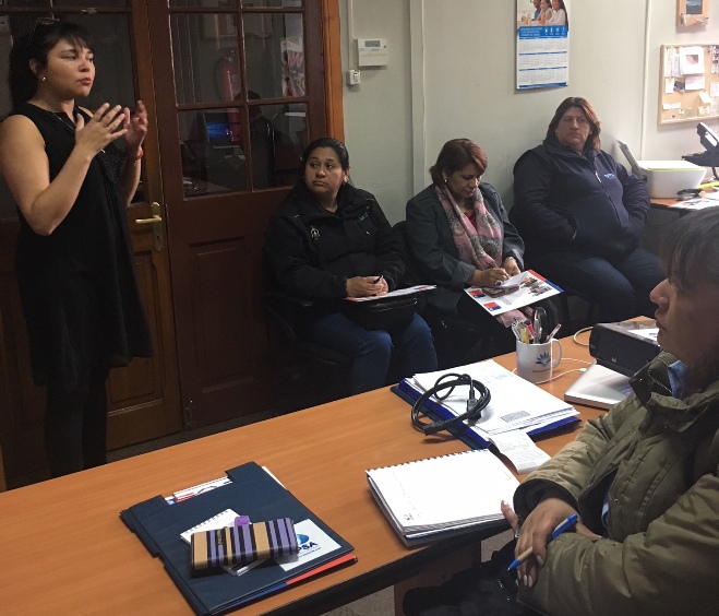 En Punta Arenas se realiza difusión de la Ley 21.015 de inclusión laboral de personas con discapacidad