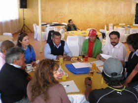 La Coordinadora Regional de Fonadis junto a autoridades regionales y comunidad de Calama
