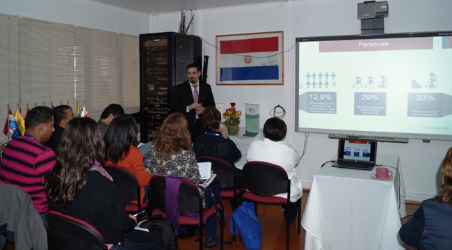 Director durante Curso Internacional de Rehabilitación.