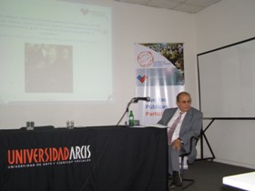 Roberto Cerri, Secretario Ejecutivo del Fonadis durante la presentación de la Cuenta Pública.