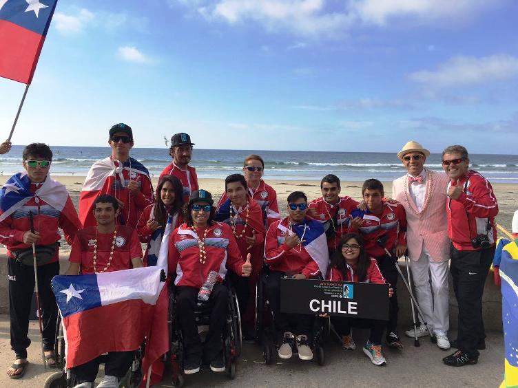 Paralímpico - Surf: Chile gana bronce en Campeonato Mundial en EE.UU