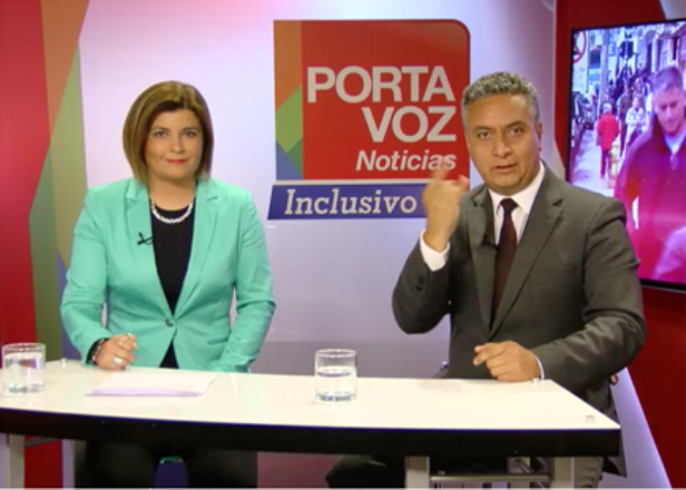 Senadis y Arcatel presentaron el noticiero inclusivo en todo Chile