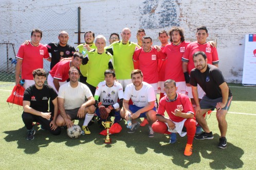 Equipo paralímpico de Fútbol 7 de la UVM disputó amistoso contra funcionarios de Desarrollo Social y sus servicios relacionados