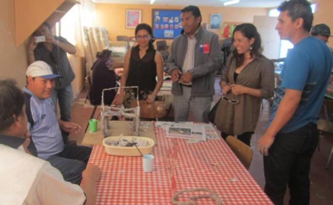 En Antofagasta Seremi de Cultura visita proyecto de cultura financiado por Senadis