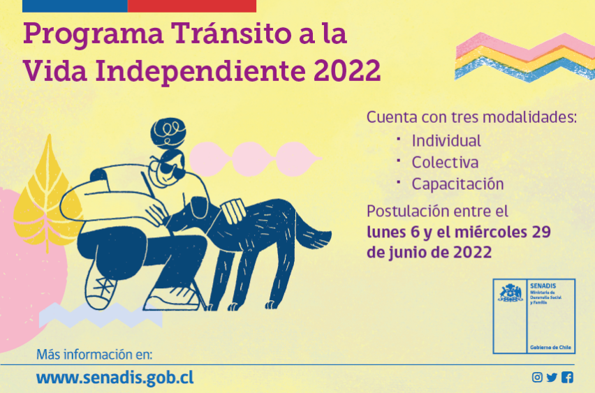 Participa del Programa Tránsito a la Vida Independiente 2022
