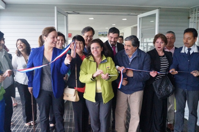 Director Nacional de Senadis en inauguración de Centro Comunitario de Rehabilitación de El Bosque