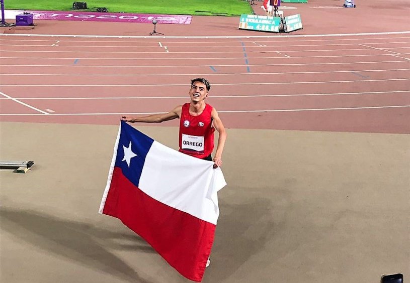 Mauricio Orrego venció en 1.500 metros planos y logró quinto oro nacional en Parapanamericanos.