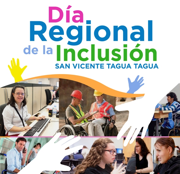 Afiche del Día Regional de la Inclusión.