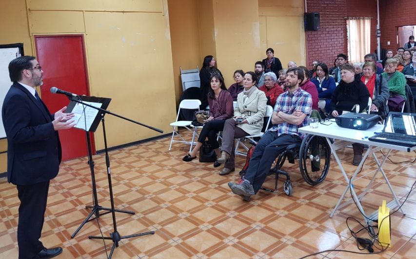 Director Nacional participa en Seminario “Accesibilidad e Inclusión Social” realizado en Pudahuel