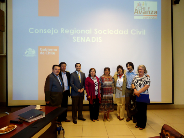 Consejo Regional de la Sociedad Civil del Senadis Metropolitano