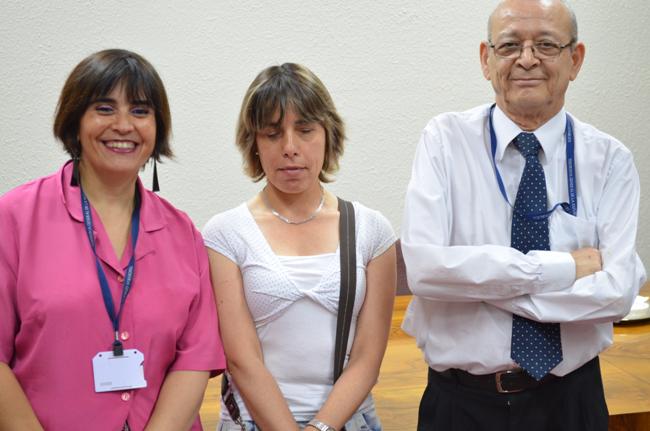 Ximena Valdés, Luz María Gallardo y Gino Lastra, los funcionarios designados embajadores de LILE en Tesorería.
