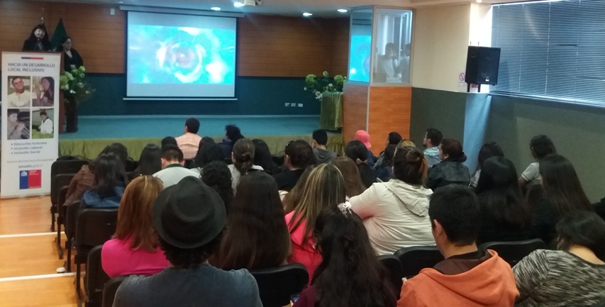 En Arica se realiza tercera sesión de ciclo de Cine Inclusivo