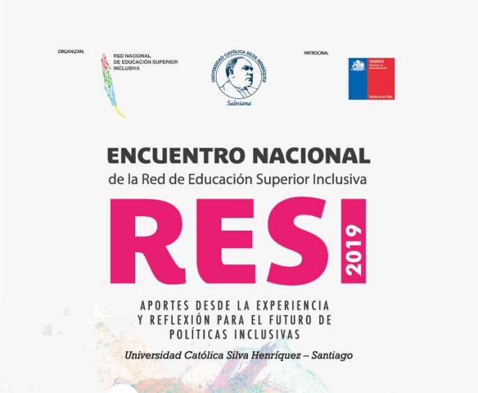 Encuentro Nacional de la Red de Educación Superior Inclusiva, RESI.