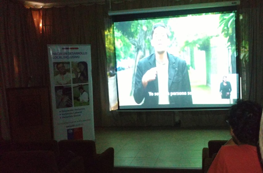 En Arica se realiza Cuarta Sesión Ciclo de Cine Inclusivo