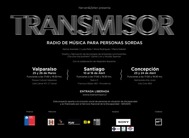 Afiche de difusión de TRANSMISOR