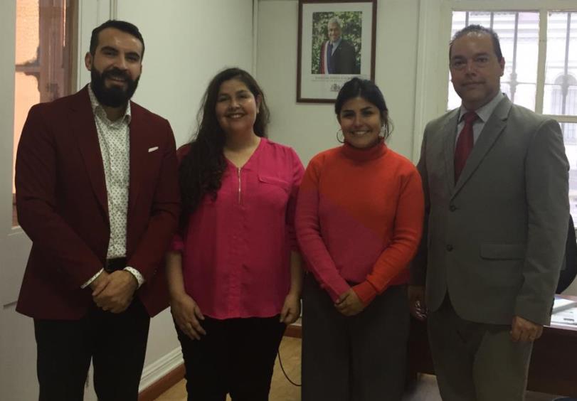 Director Regional de SENADIS Tarapacá se reunió con abogada del Convenio CAJTA SENADIS y su coordinador y asesor jurídico